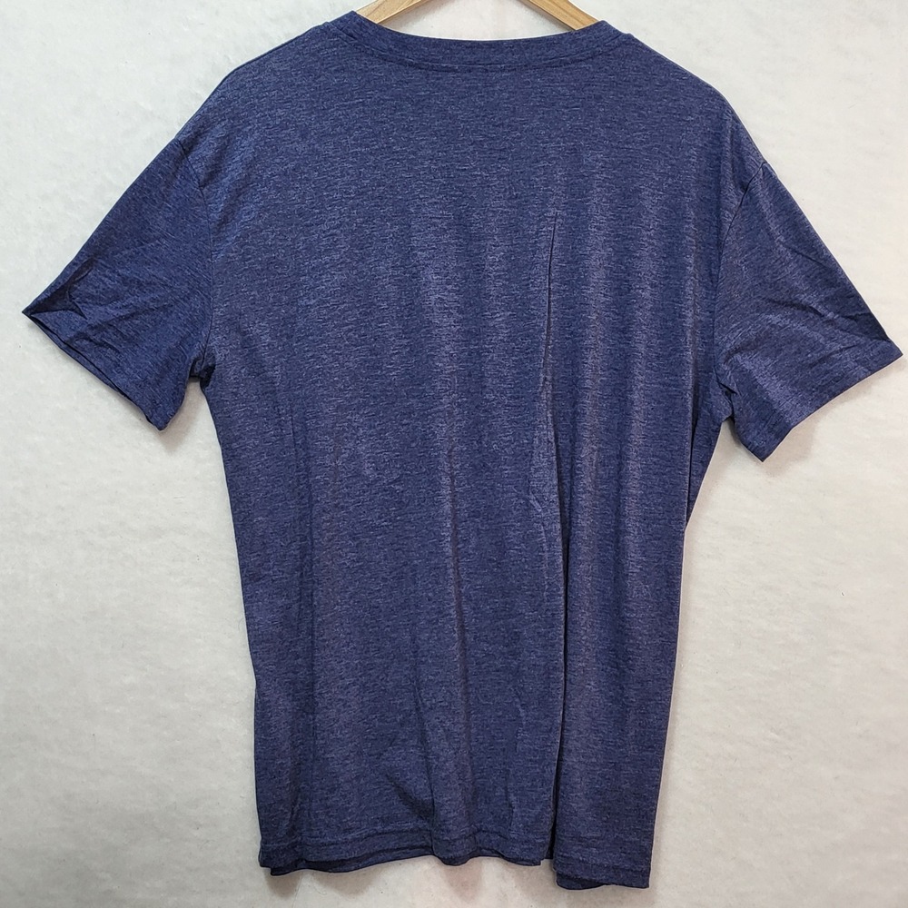Warrior Semicolon‎ Dragonfly Graphic T-Shirt Heather Blue Mens XL Mental Health - Picture 5 of 9